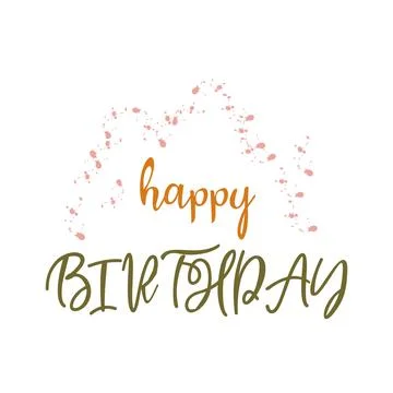 Happy Birthday Ilustração Stock