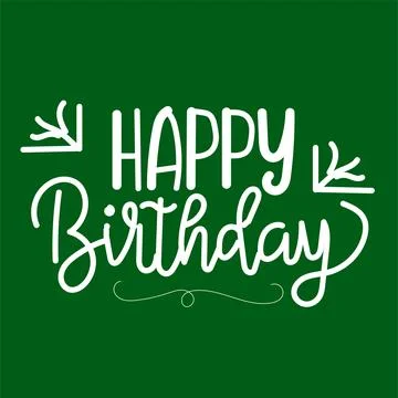 Happy birthday Stock Illustration