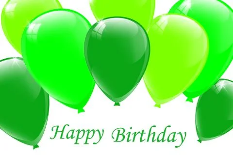 Happy Birthday typography vector design for greeting cards Stock Illustration