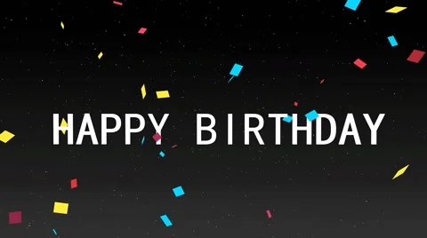 Happy birthday.mp4 | Stock Video | Pond5