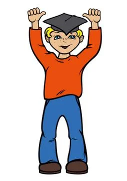 Happy boy 스톡 일러스트