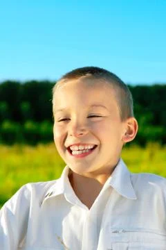 Happy boy Foto stock