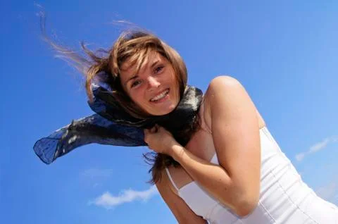 Happy bride Stock Photos