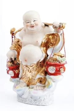 Happy budda Stock Photos