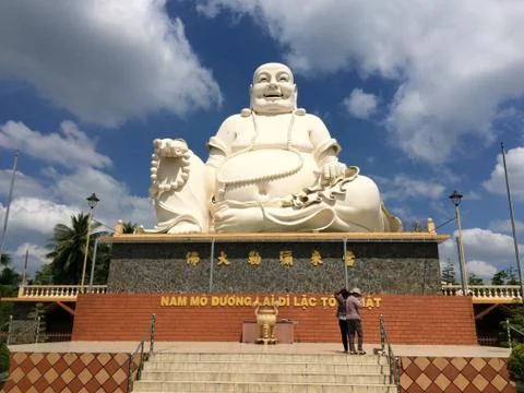 Happy Buddah Foto stock