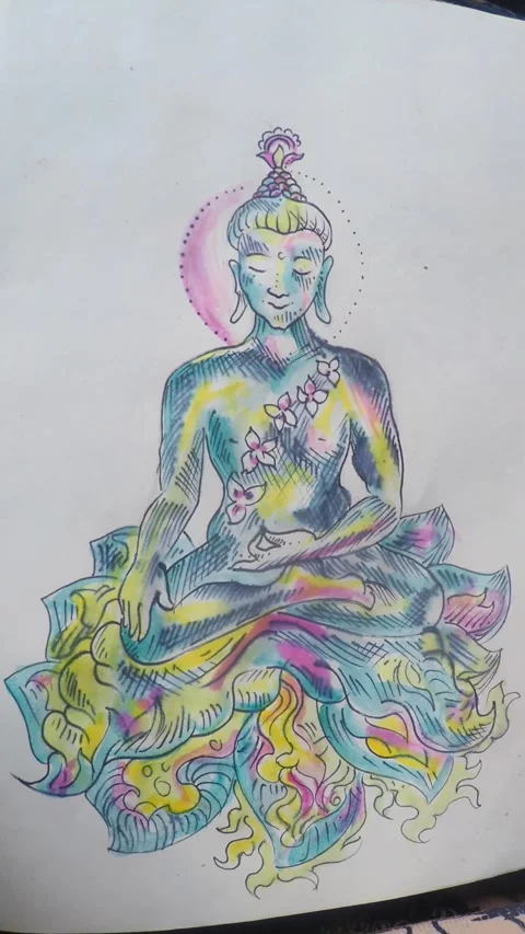 Happy buddha Stock Footage 290011761