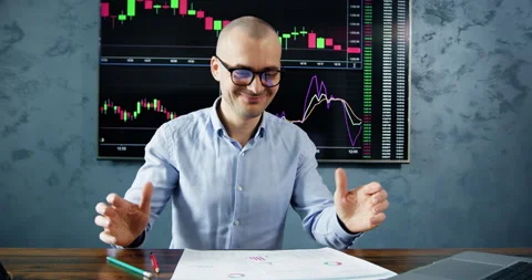 A happy business man Video stock 245282978