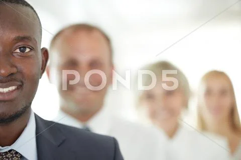 Happy businessman Stock Photos