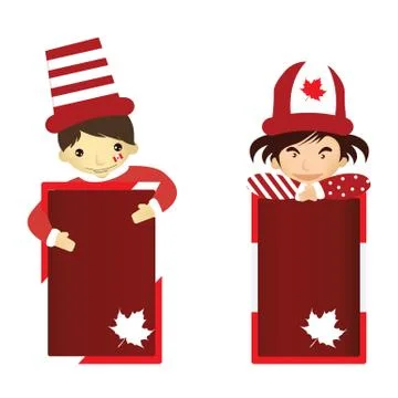 Happy canada day Stock Illustration