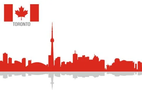Happy Canada Day poster. Vector illustration greeting card. Canada Maple leav Illustrazione stock