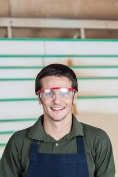 Happy Carpenter Stock Photos