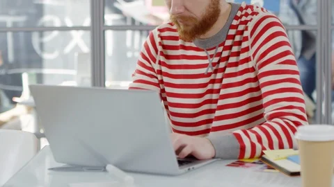 Happy Caucasian Software Developer Posing for Camera Stock Footage 114757957