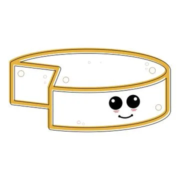 Happy cheddar cheese Stock Illustration