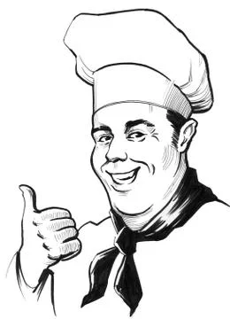 Happy chef Stock Illustration