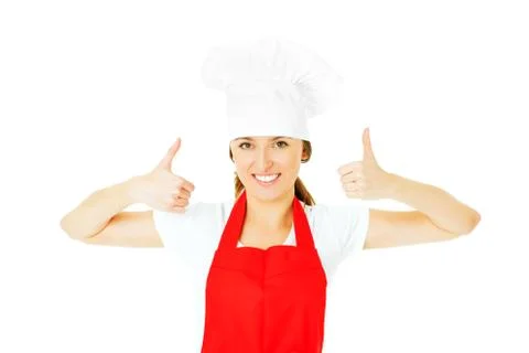 Happy chef Stock Photos