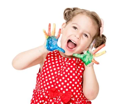 Happy child Stock Photos