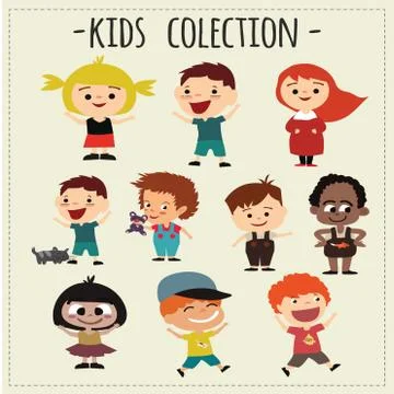 Happy children day background. Vector illustration of Universal Children day  Stock Illustration