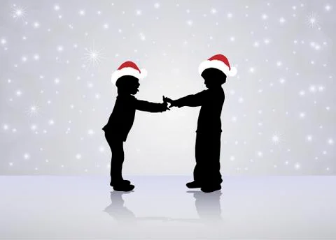 Happy children Stock Illustration