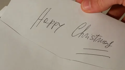 Happy Christmas Stock Footage 10722422