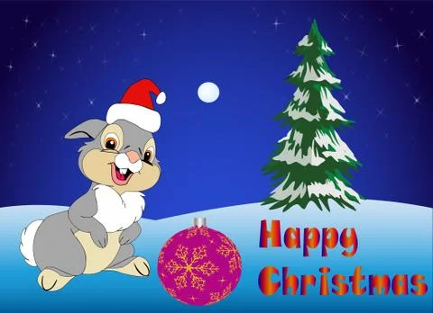 Happy Christmas Illustrazione stock