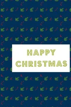 Happy christmas Stock Illustration