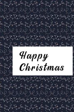 Happy christmas Stock Illustration