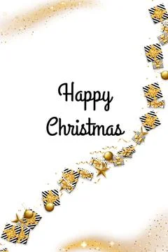 Happy christmas Stock Illustration