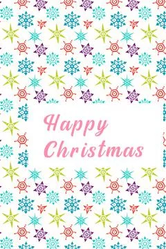 Happy christmas Stock Illustration