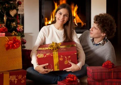 Happy christmas Foto stock