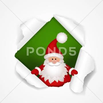 Happy christmas poster Stock Illustration