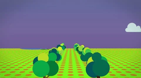 Happy City Stock Footage 12082082