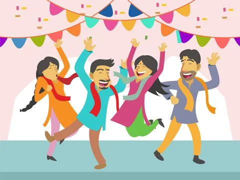 Happy Concept Illustration Stock Illustration