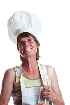 Happy cook Stock Photos