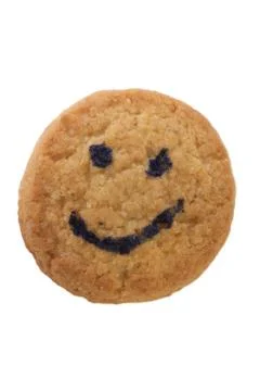 Happy cookie Fotos Stock
