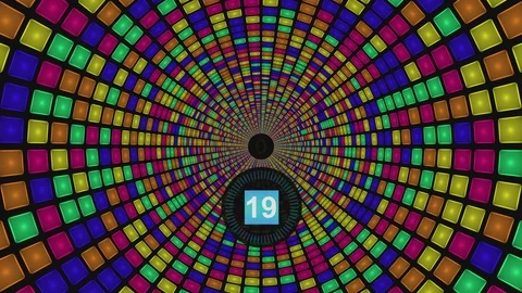 Happy Countdown Stock-Footage 85599421