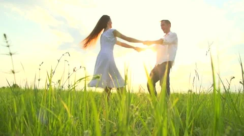 Happy couple having fun outdoor. 動画素材 59089024