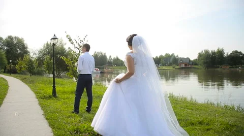 Happy Couple Having Fun Outdoors. Laughing Joyful Stock Footage 63899774