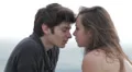 happy couple in love laughing and kissing HD Footage