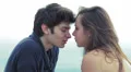 happy couple in love laughing and kissing HD Footage