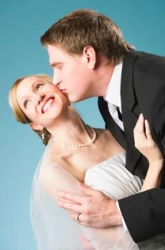 Happy couple Stock Photos