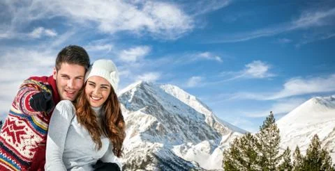 Happy couple Stock Photos