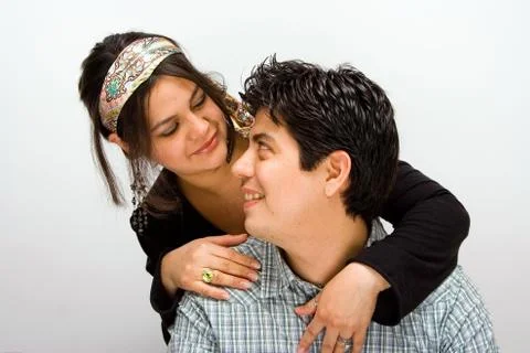 Happy couple Stock Photos