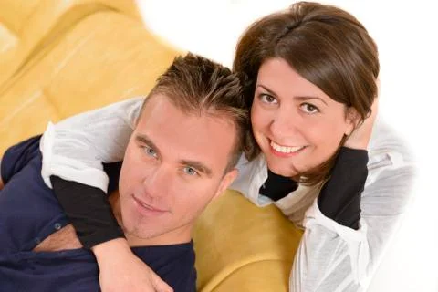 Happy couple Stock Photos