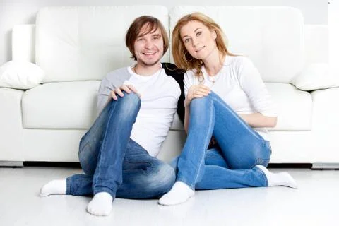 Happy couple Stock Photos