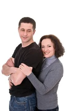 Happy couple Stock Photos