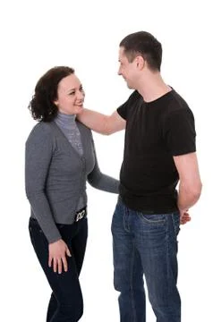 Happy couple Stock Photos