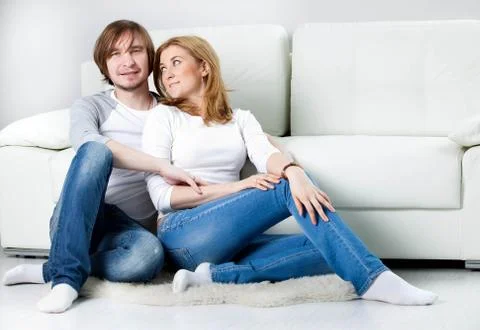 Happy couple Stock Photos