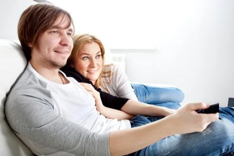 Happy couple Stock Photos
