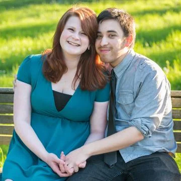 Happy couple Stock Photos