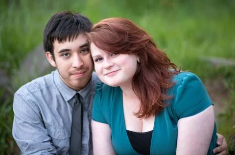 Happy couple Stock Photos